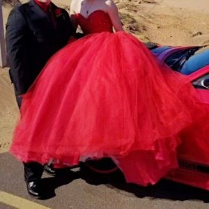 Mori Lee Dresses - Red Mori Lee Junior Prom Dress Mori Lee Dresses - Red Mori Lee Junior Prom Dress